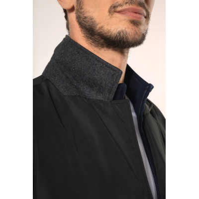 Men's structured trenchcoat